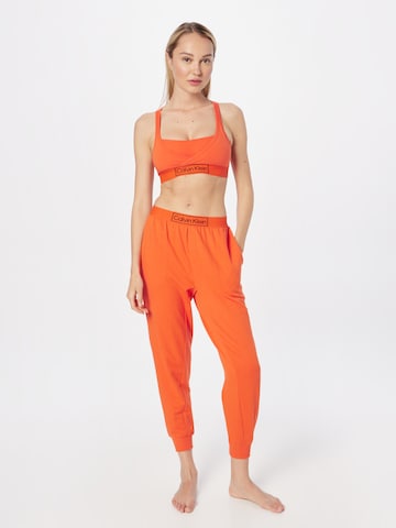 Calvin Klein Underwear Bralette Nursing Bra 'Reimagined Heritage' in Orange