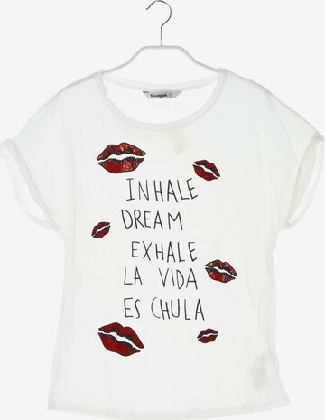 Desigual Top & Shirt in S in White: front