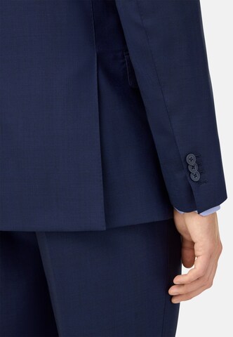 Boggi Milano Regular Suit 'Prince Of Wales' in Blue