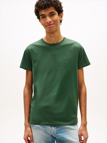 Tommy Jeans Shirt in Groen: voorkant
