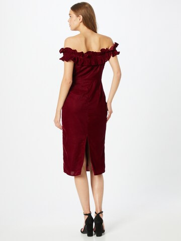 Hope & Ivy - Vestido 'THE KATHERINE' em vermelho