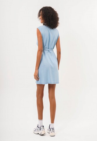 FRESHLIONS Jurk 'Leona' in Blauw
