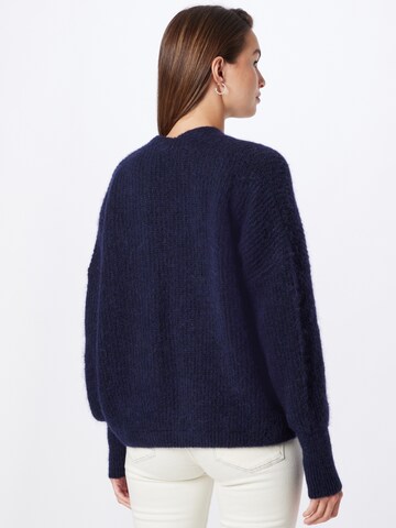 AMERICAN VINTAGE Knit Cardigan 'East' in Blue