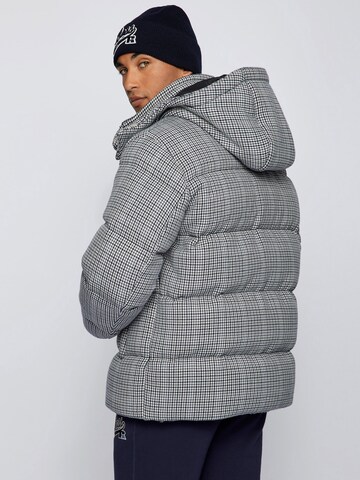 BOSS Black Winter jacket 'Casben x Russell Athletics' in Grey