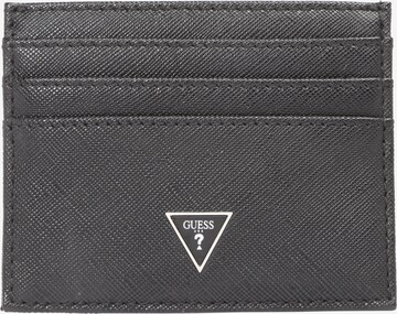 GUESS Wallet 'Certosa' in Black: front