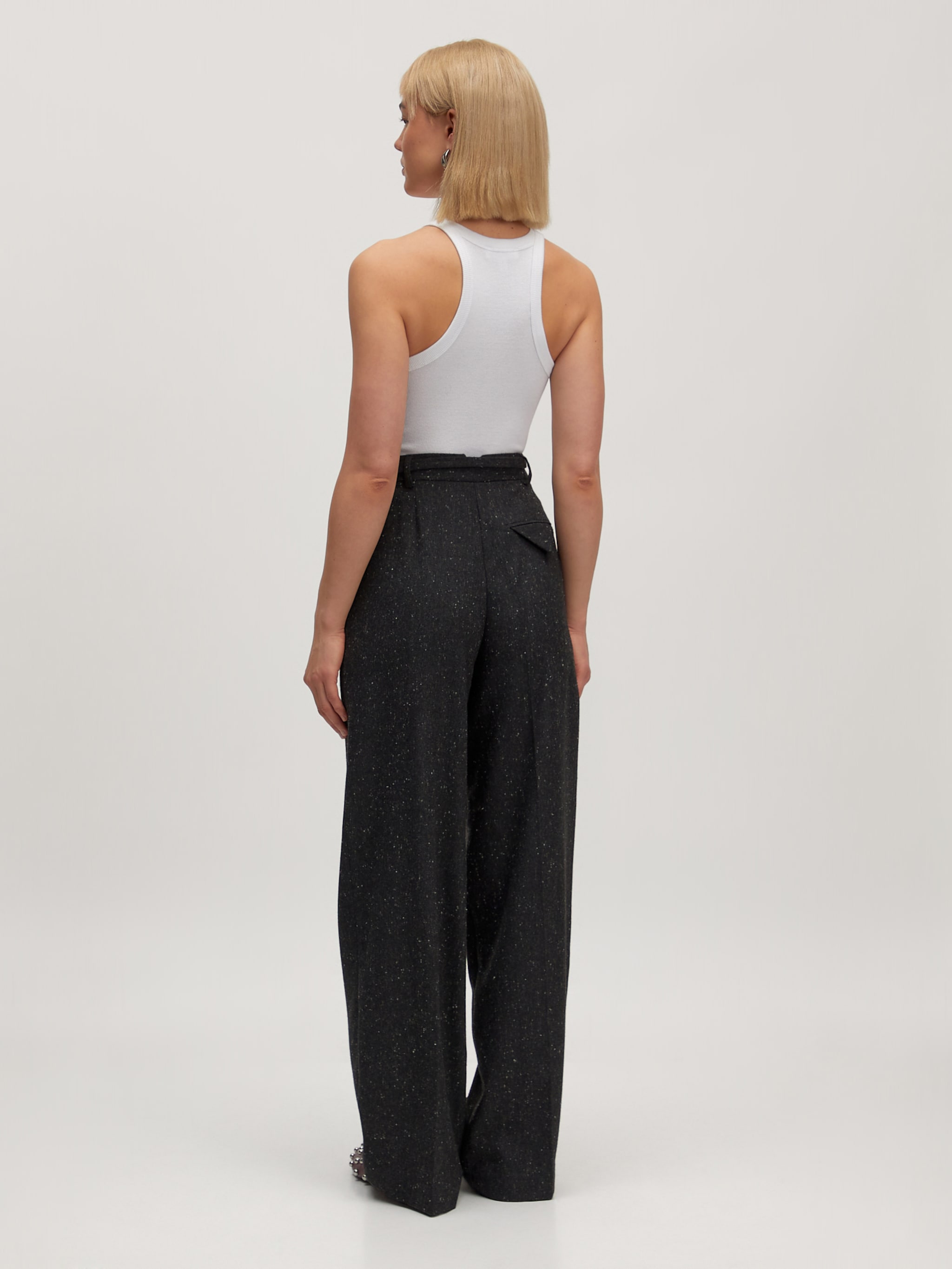 EDITED Productos Pantalón de pinzas 'Benni' antracita