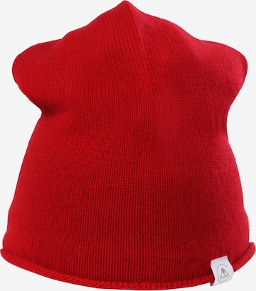 Berretto di CASH-MERE.CH in rosso: frontale