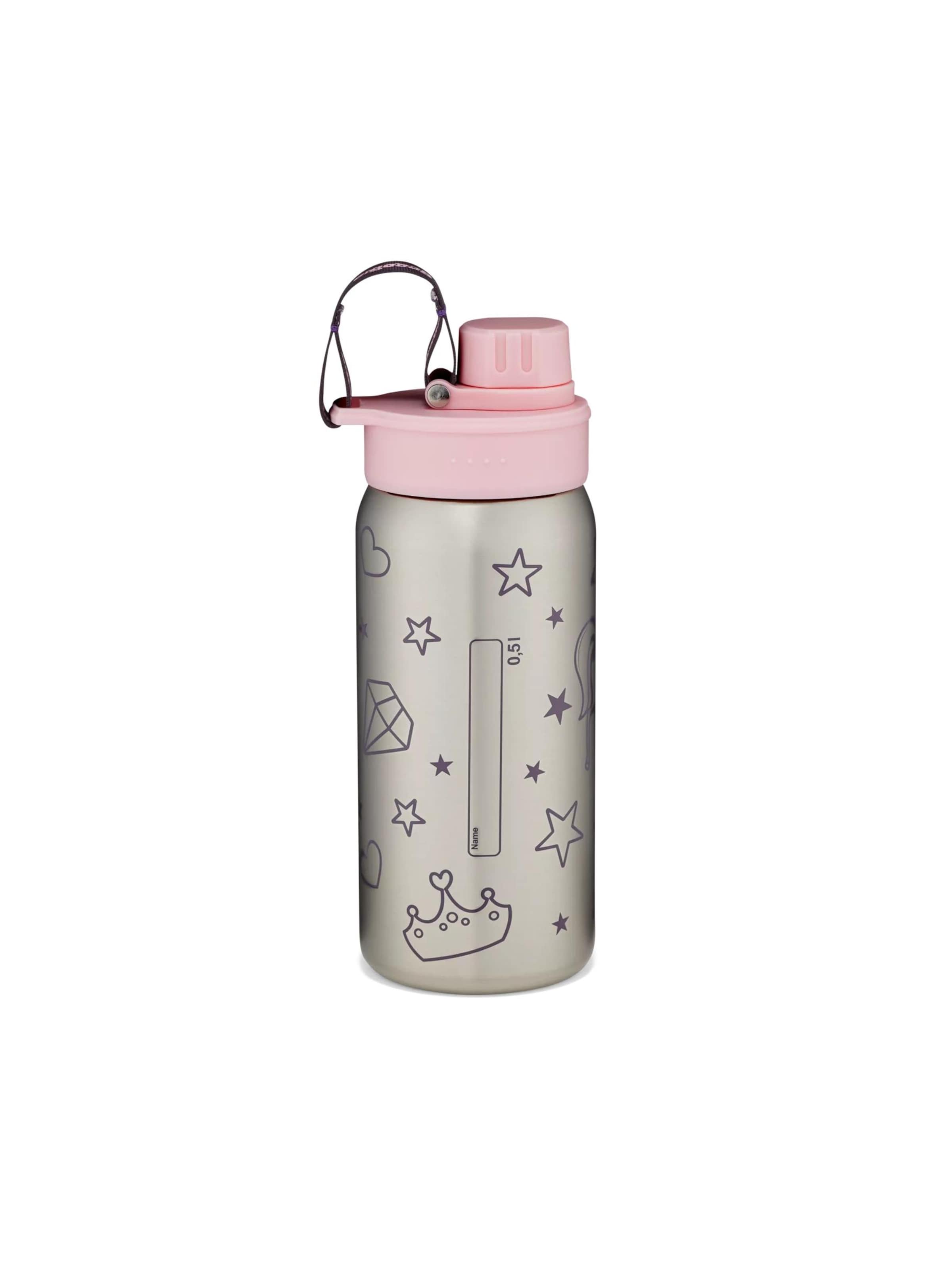 ergobag Drinking Bottle 'Trinkflasche Edelstahl Trinkflasche' in Pink