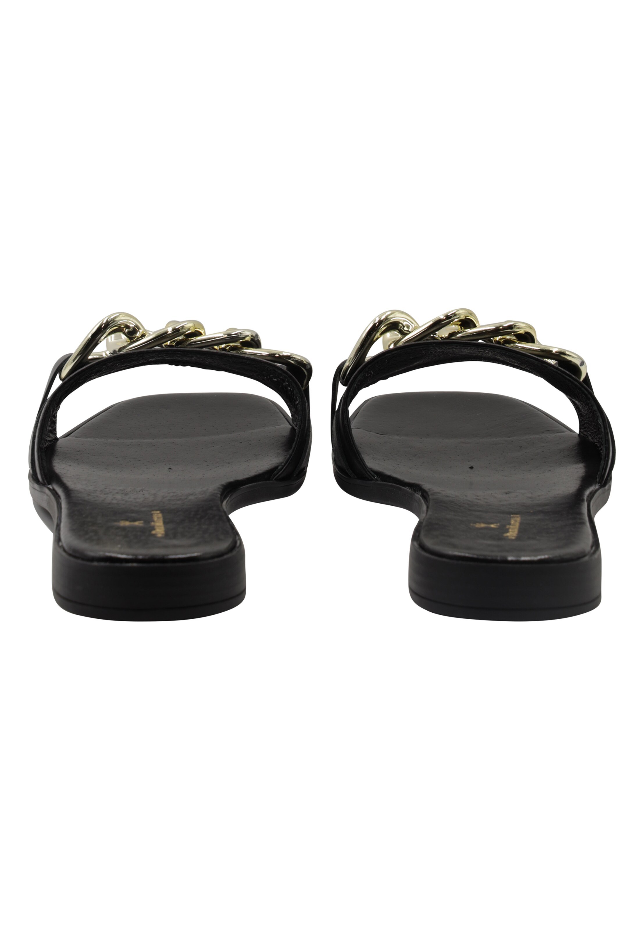 Frauen Pantoletten DreiMaster Klassik Pantolette in Schwarz - EH58791 Frauen Pantoletten DreiMaster Klassik Pantolette in Schwarz - EH58791