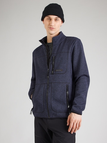 ICEPEAK Fleece jacket in Blue: front