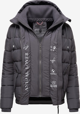 Veste d’hiver 'Taisaa' MARIKOO en gris