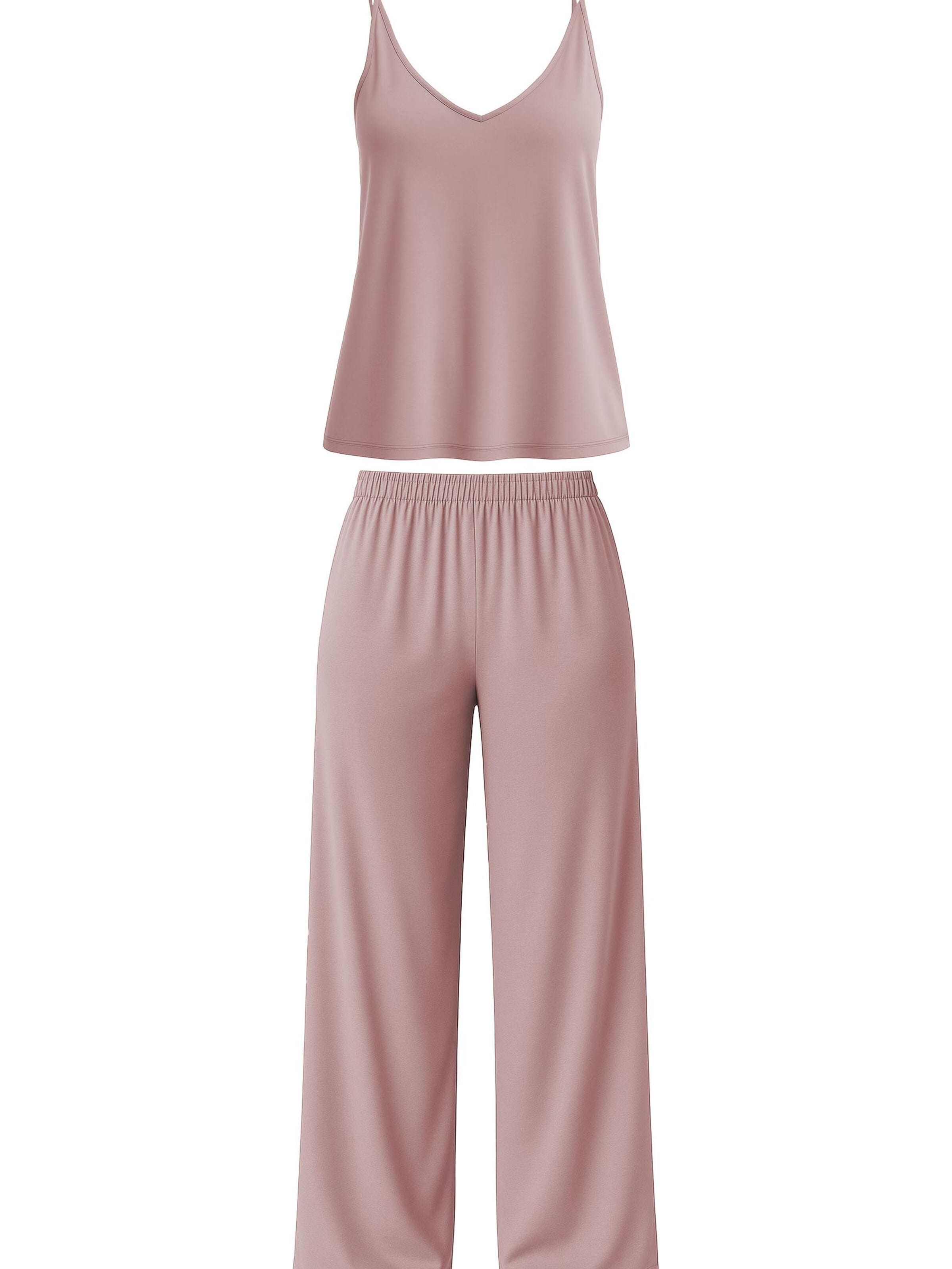 Vivisence Pajama '2046' in Pink: front