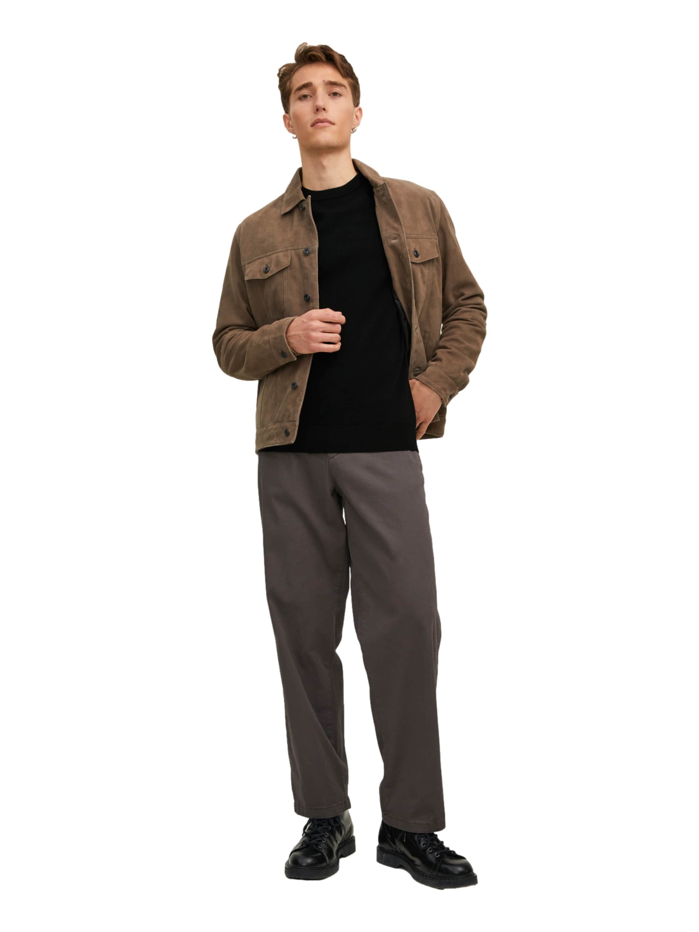 Jack & Jones Premium Sweater 'JPRMark' in Black