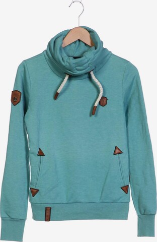 naketano Sweatshirt & Zip-Up Hoodie in S in Green: front