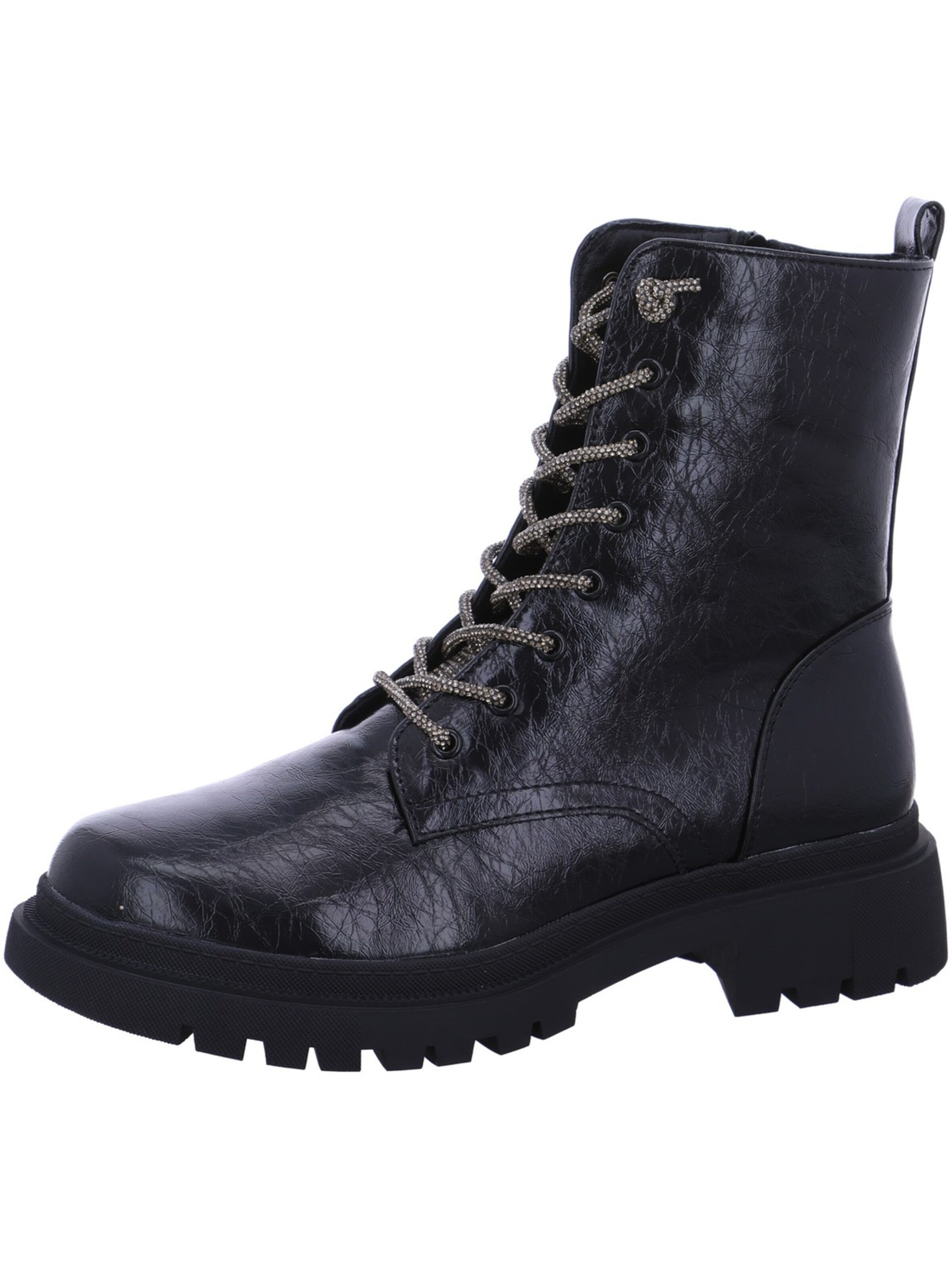 LA STRADA Ankle Boots 'La Strada Stiefel Schwarz'‌ in Schwarz: Vorderseite
