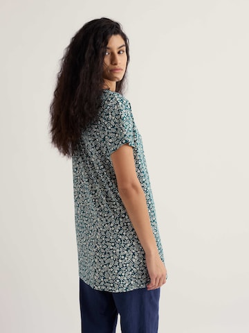 Seasalt Cornwall Shirt 'Ocean Gaze' in Blue