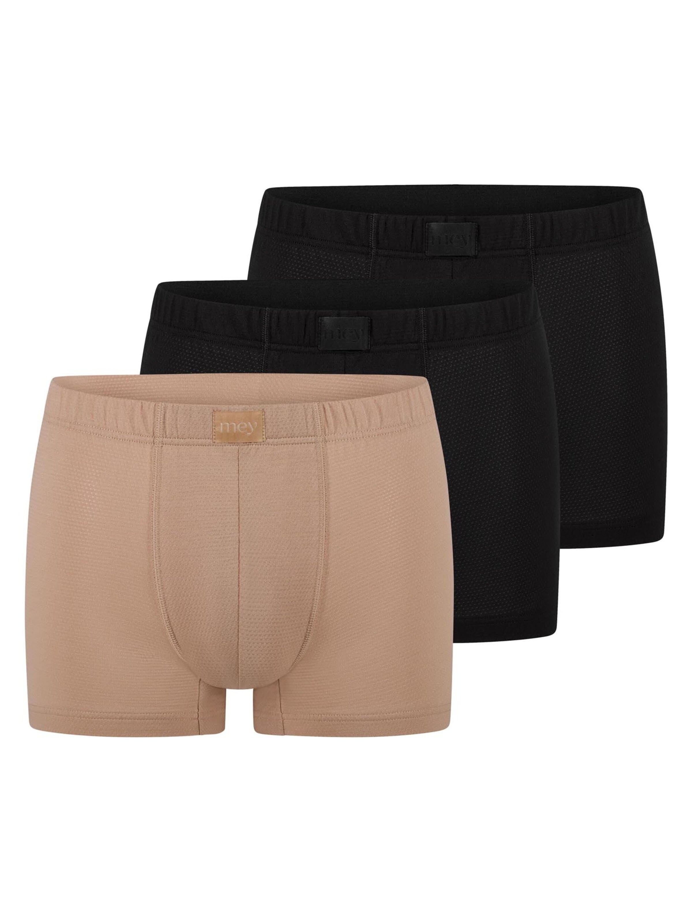 Mey Boxer shorts 'Dry Cotton Breeze' in Brown: front