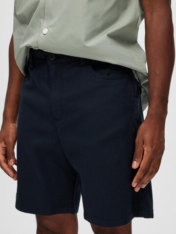 SELECTED HOMME Regular Chino 'CARLTON' in Blauw