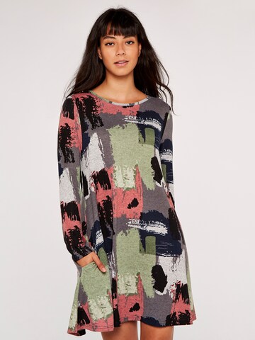 Robe Apricot en gris : devant