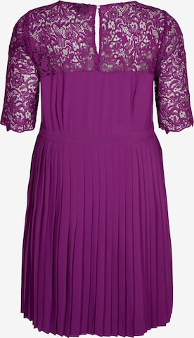Zizzi Koktejlové šaty – fialová