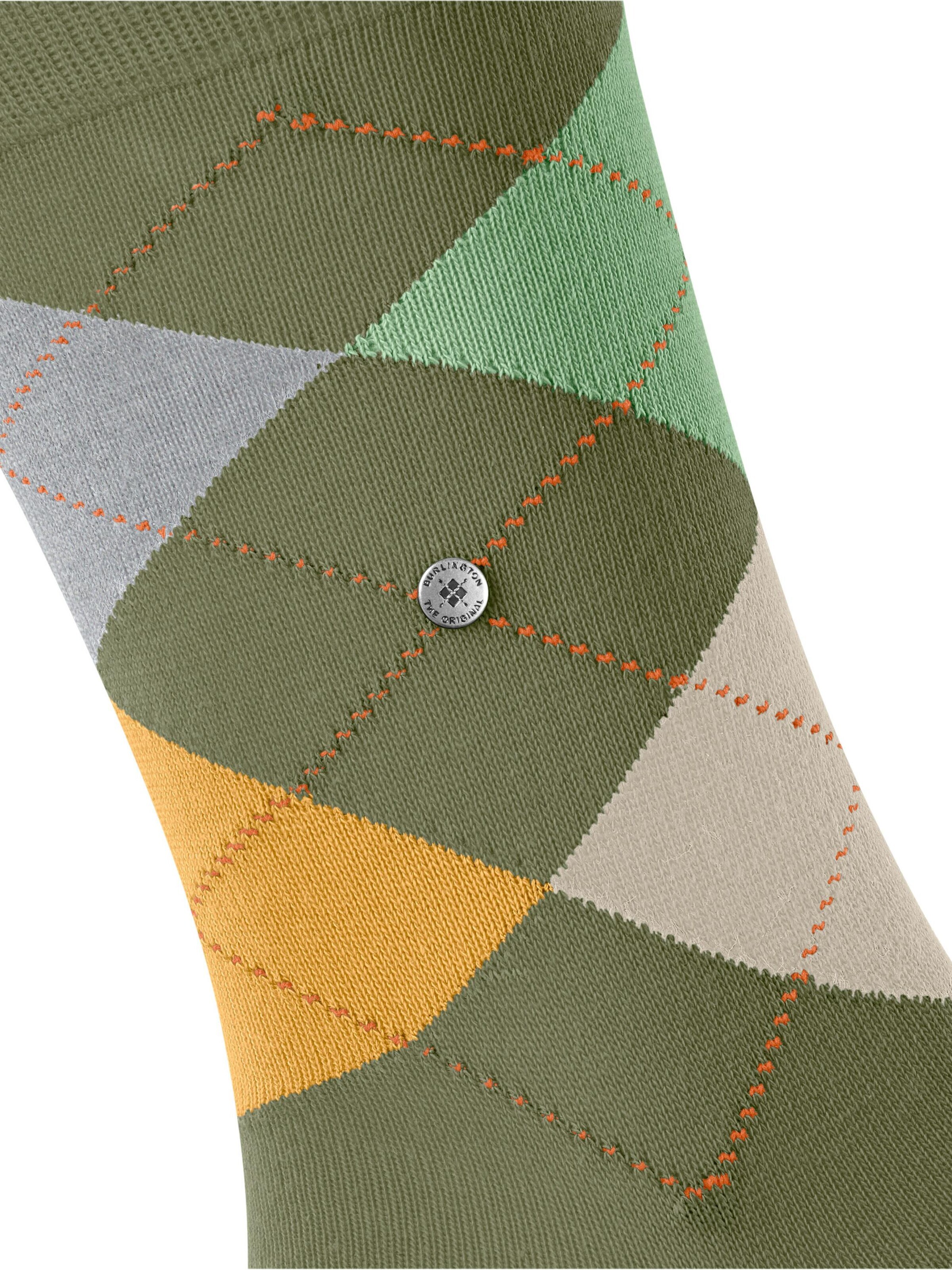 BURLINGTON Socks 'King' in Green: front