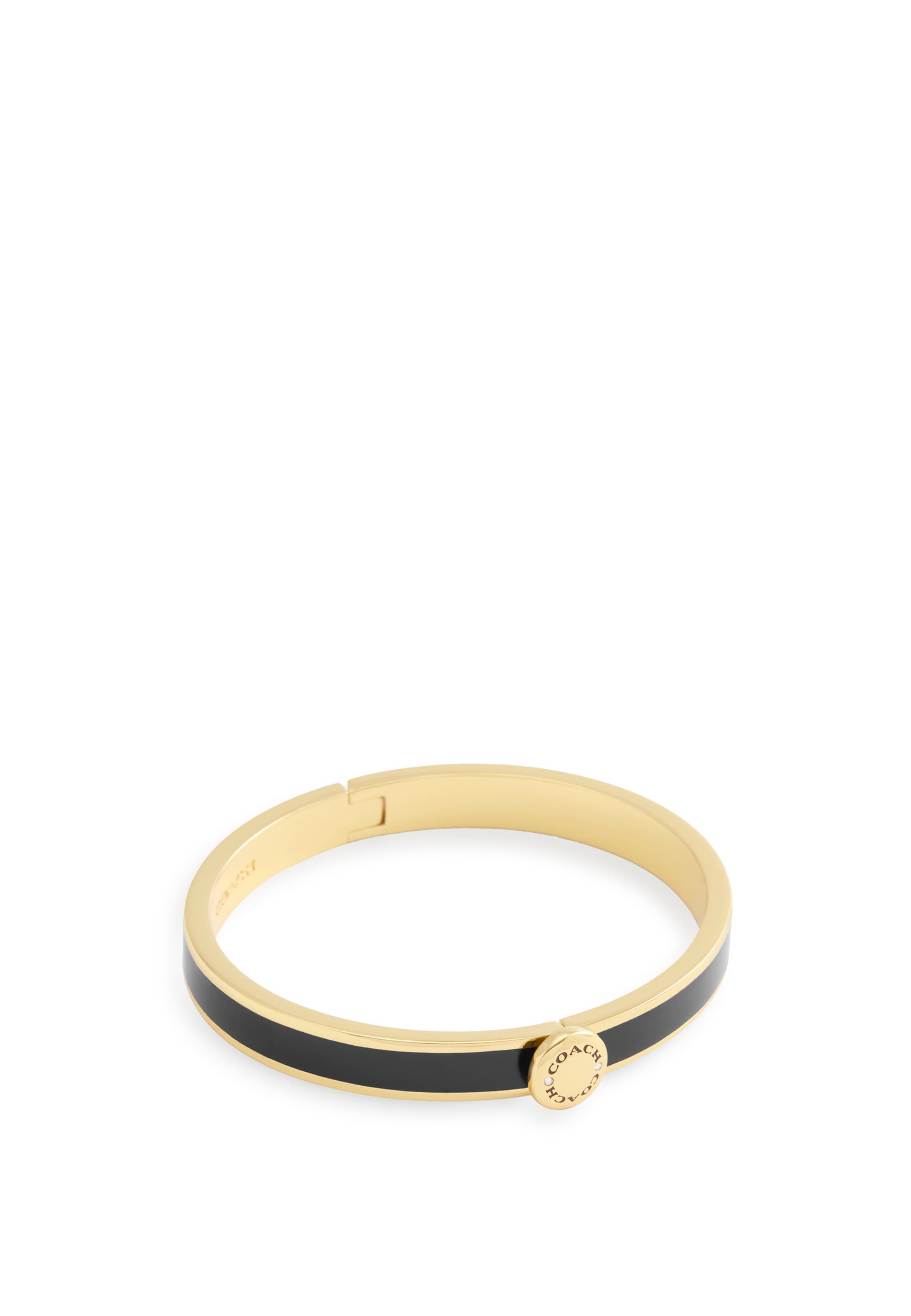 Bracelet COACH en noir : devant