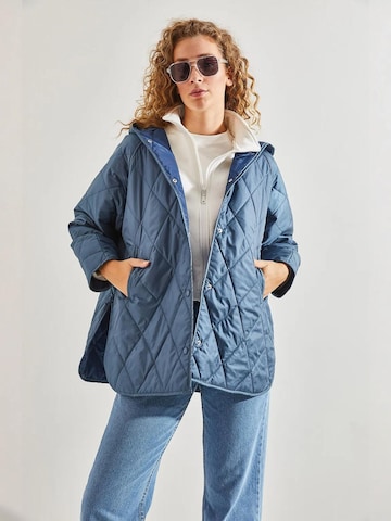 Bianco Lucci - Casaco meia-estação em azul