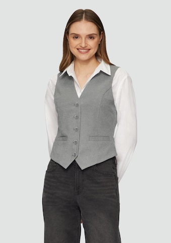 s.Oliver Vest in Grey: front