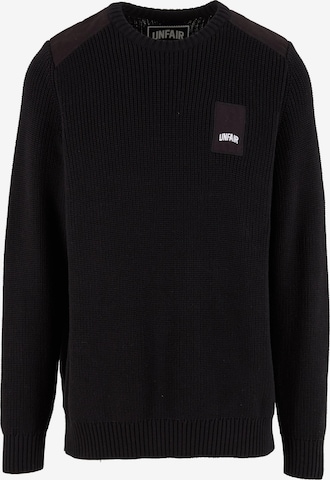 Pullover di Unfair Athletics in nero: frontale