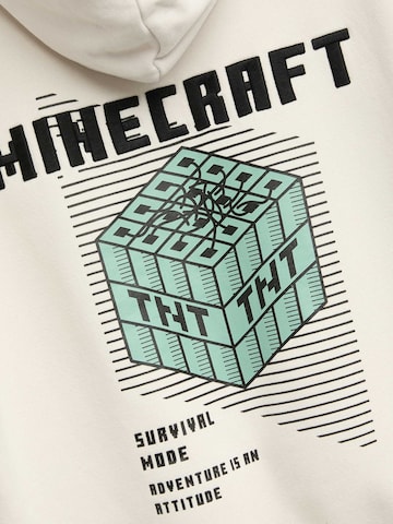 Marks & Spencer Sweatshirt 'Minecraft™' in Beige