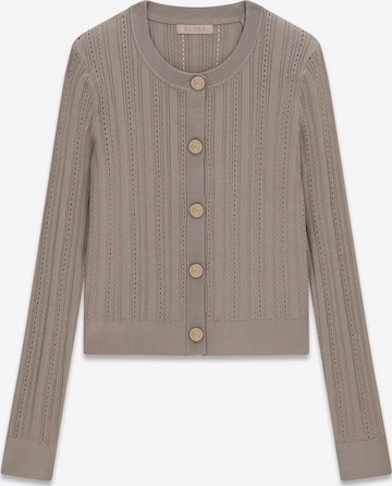 GUESS Strickjacke 'Carmen' in Beige: Vorderseite