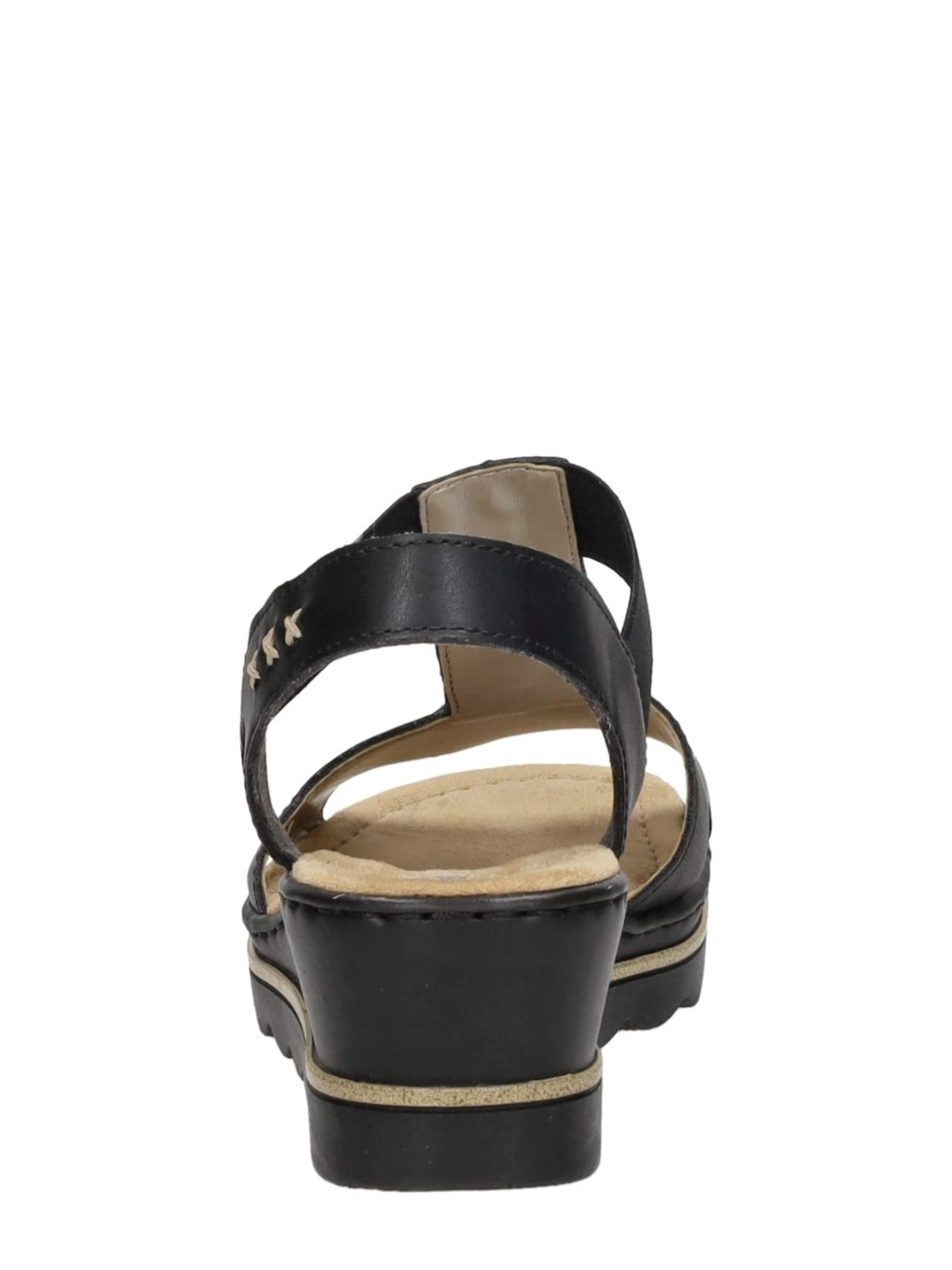 Rieker Sandal 'Sandalen Hak' in Black