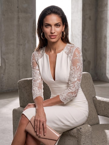 AUDRAY Etuikleid 'ROMY'‌‌‌‌ in Weiß