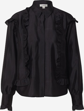 SOAKED IN LUXURY Pusero 'Karolina' värissä musta: etupuoli