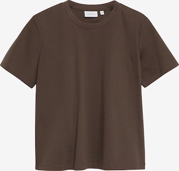 T-shirt COMMA en marron : devant