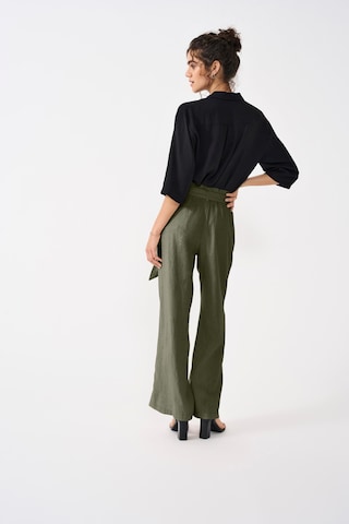 Wide leg Pantaloni 'Say' di JDY in verde