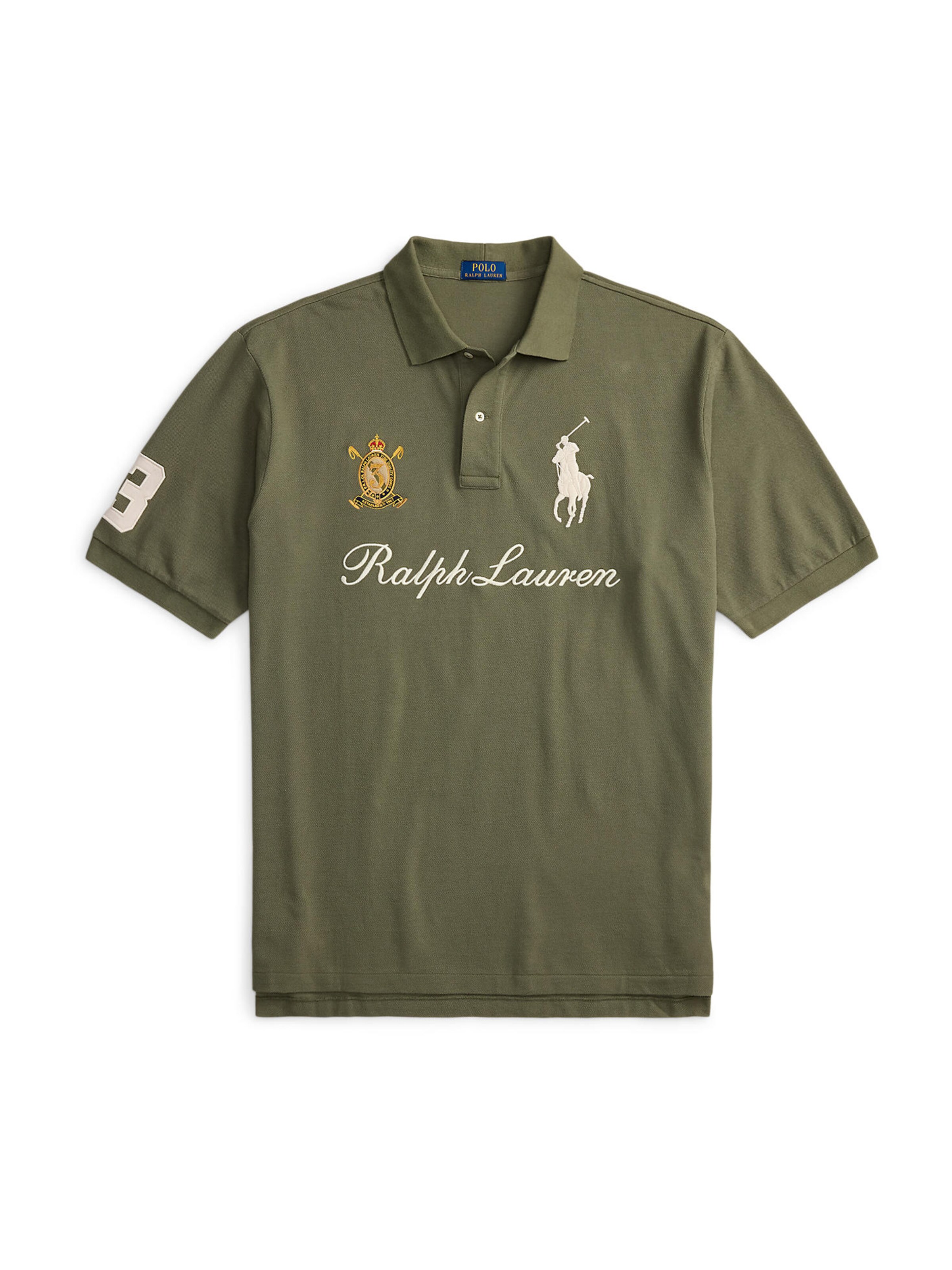 Polo Ralph Lauren Big & Tall Μπλουζάκι σε πράσινο: μπροστά