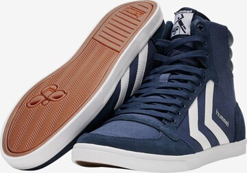 Sneaker alta 'Slimmer Stadil' di Hummel in blu