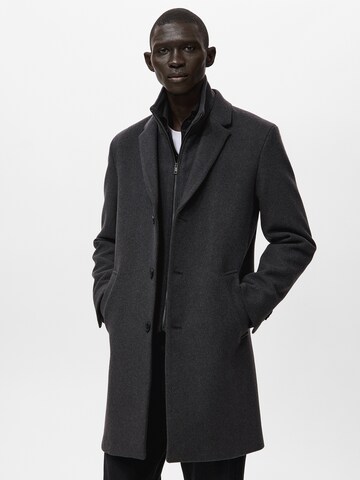 Manteau mi-saison 'Uriel' MANGO MAN en gris