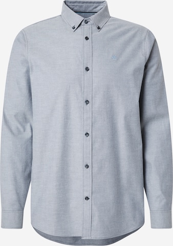 mėlyna SCOTCH & SODA Standartinis modelis Marškiniai 'Seasonal core': priekis