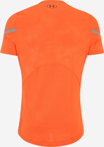UNDER ARMOUR Funkcionalna majica | oranžna barva