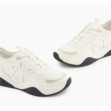 ARMANI EXCHANGE Veterschoen in Wit