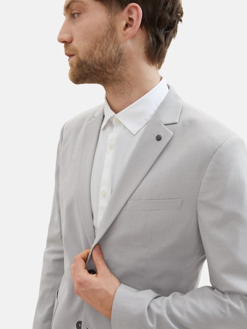 TOM TAILOR Regular fit Suit Jacket in Grey