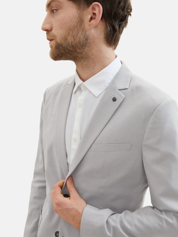 Coupe regular Veste de costume TOM TAILOR en gris