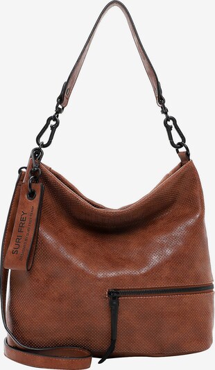Suri Frey Sac bandoulière 'Chelsy' en marron, Vue avec produit