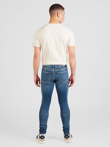 zils Calvin Klein Jeans Šaurs Džinsi 'SUPER SKINNY'