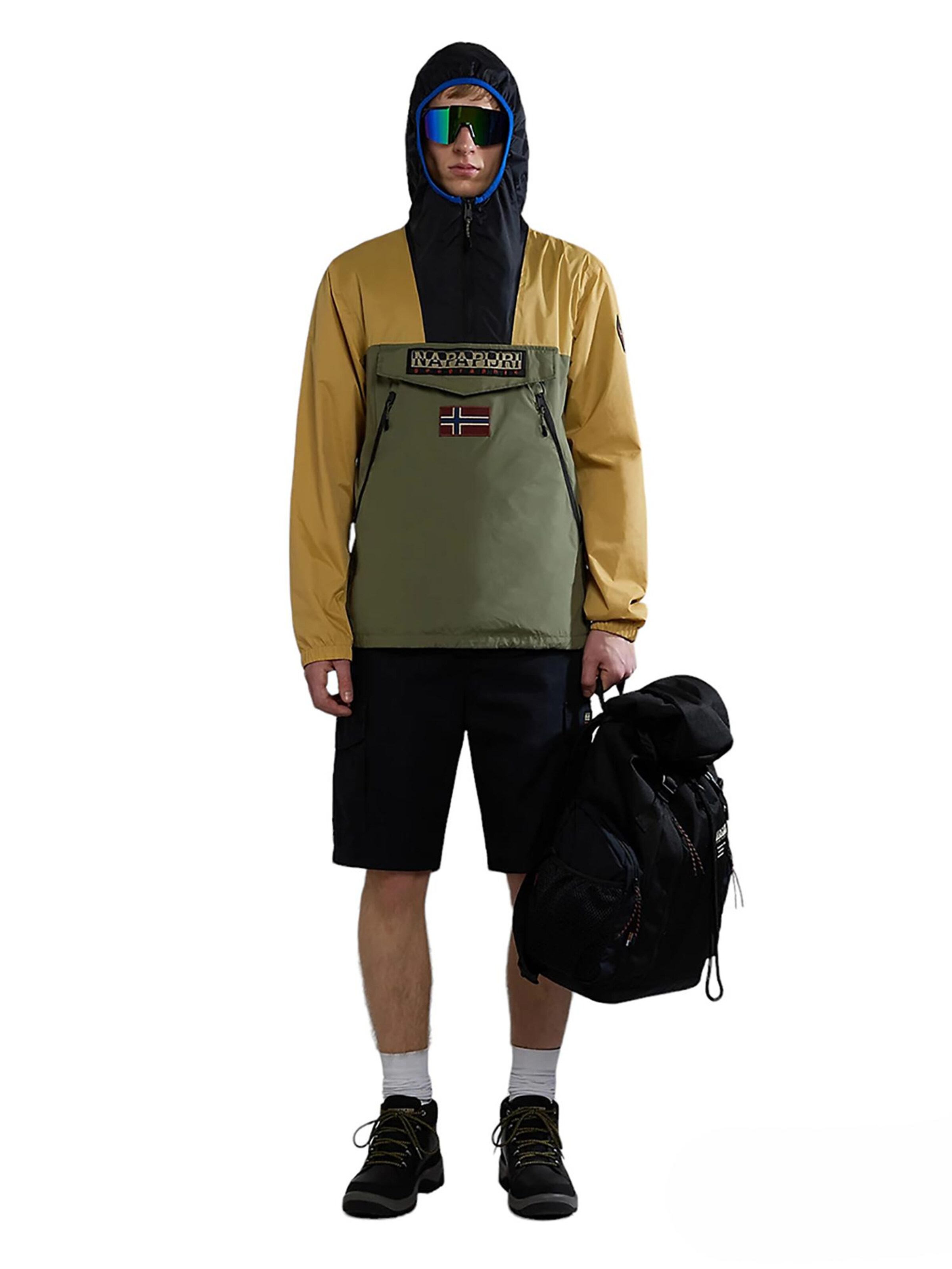 NAPAPIJRI Between-Season Jacket 'Ripstop' in Mixed colors