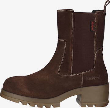 Bottines Kickers en marron