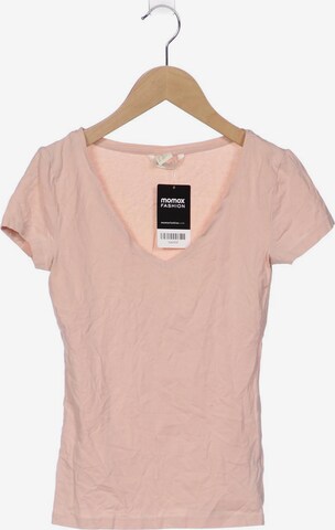 H&M Top & Shirt in XS in Beige: front