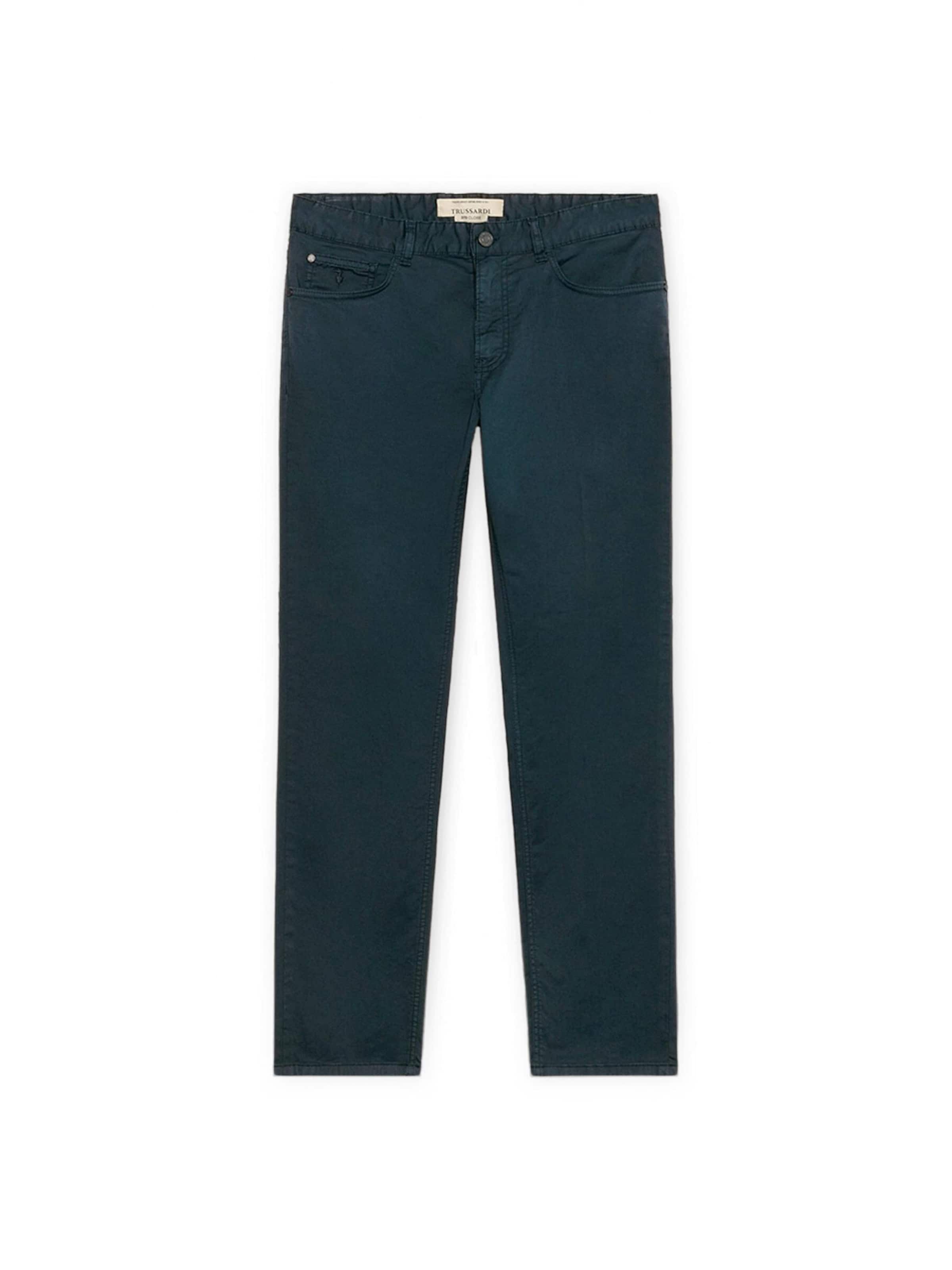 Trussardi Slimfit Hose‌‌‌‌ in Blau: Vorderseite